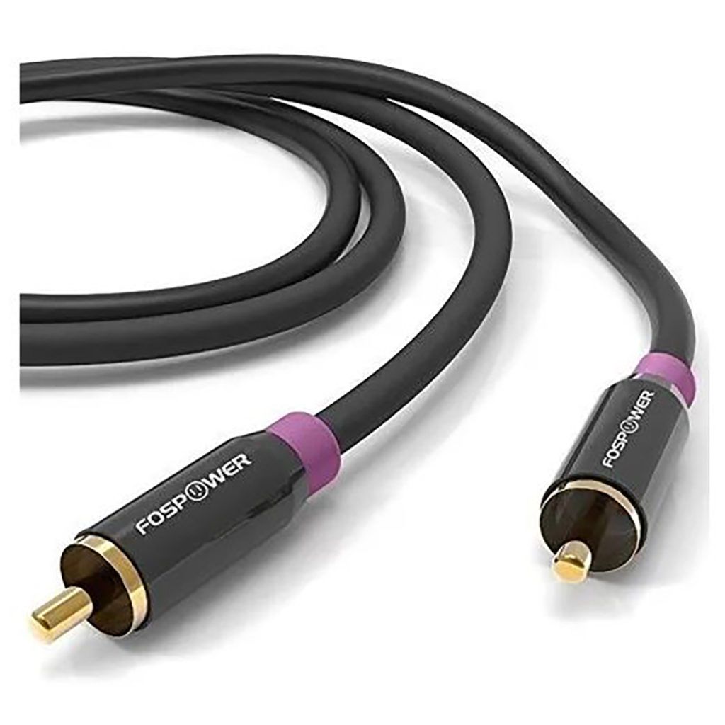 Cable De Subwoofer De 10 Pies Fospower Rca A Rca Cable De Au